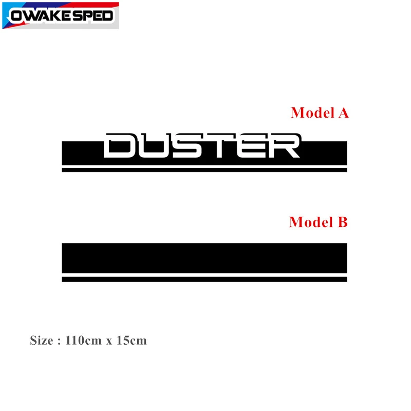 Для Dacia Renault Duster автомобильная капота спортивные полосы Стайлинг автомобиля