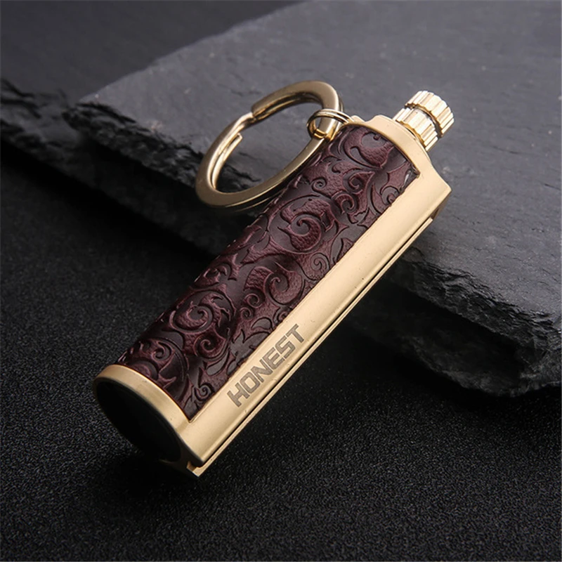 

HONEST 10000 Times Flint Fire Starter Permanent Match Striker Portable Bottle Shaped Survival Tool Lighter Kit for Outdoor