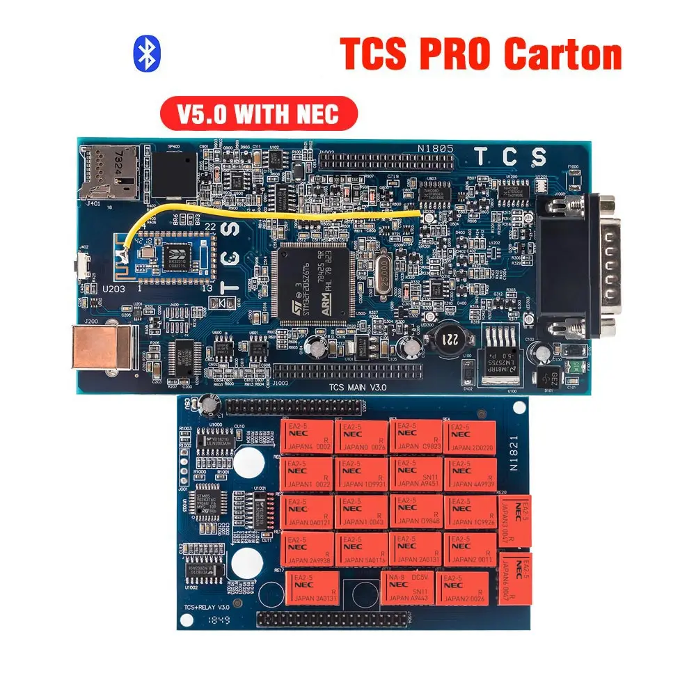 tcs pro 1 V2015.R3 супер cdp tcs pro многоязычный obd2 Диагностический Инструмент tcs с bluetooth для автомобиля грузовика - Цвет: tcs pro 1