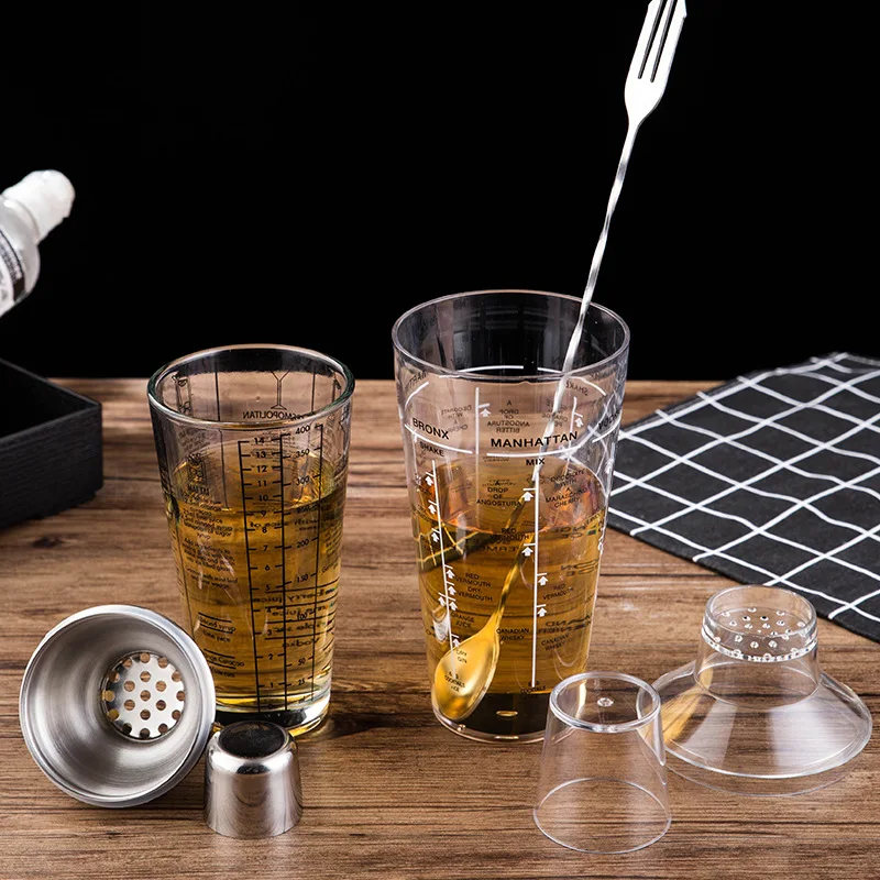 Шейкер коктейльный для барной вечеринки 400/700 мл|Шейкеры коктейлей| |