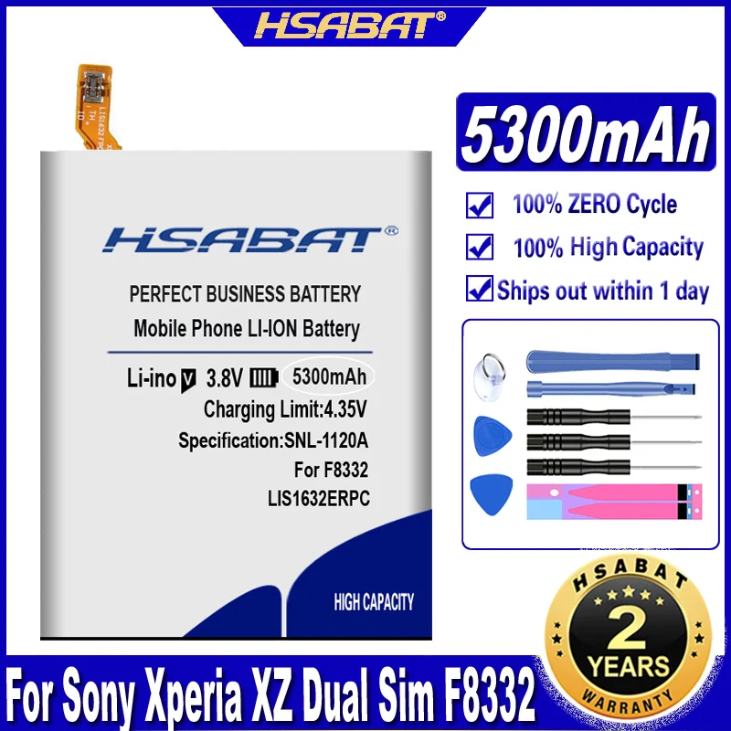 Аккумулятор HSABAT LIS1632ERPC LIP1624ERPC для Sony Xperia XZ Dual Sim F8332 XZs F8331 X Performance XP F8132 F8131 |