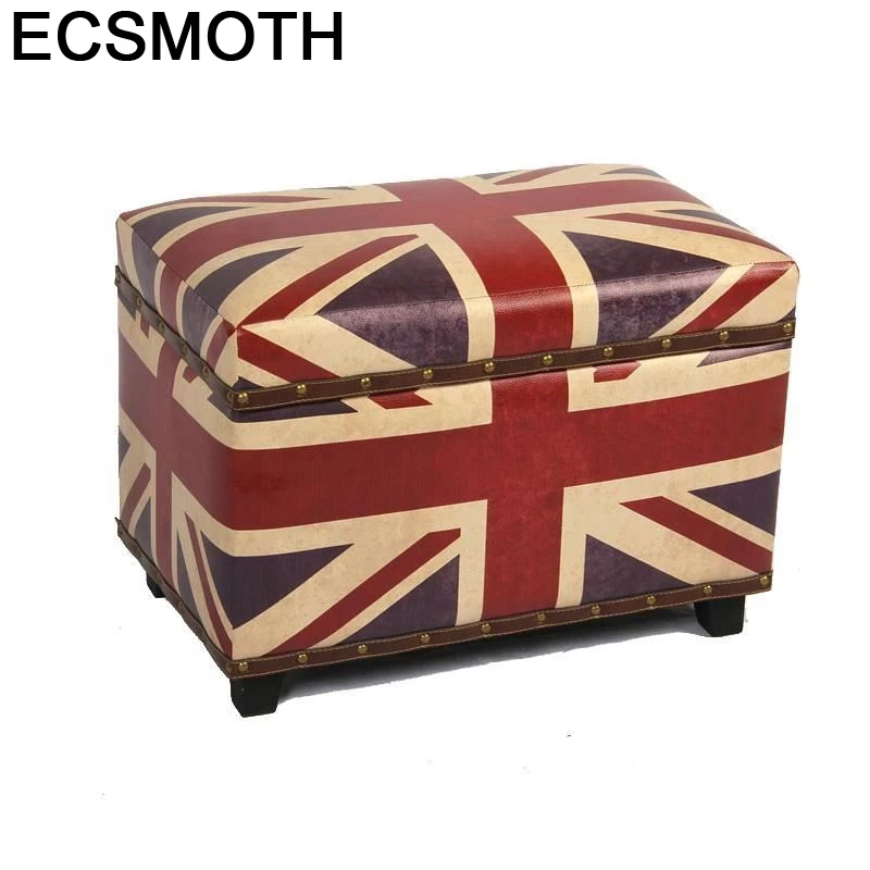 

Madeira Sgabelli Escalera Aluminio Sgabello De Rangement Plegable Werkbank Change Shoes Kids Furniture Pouf Taburete Foot Stool