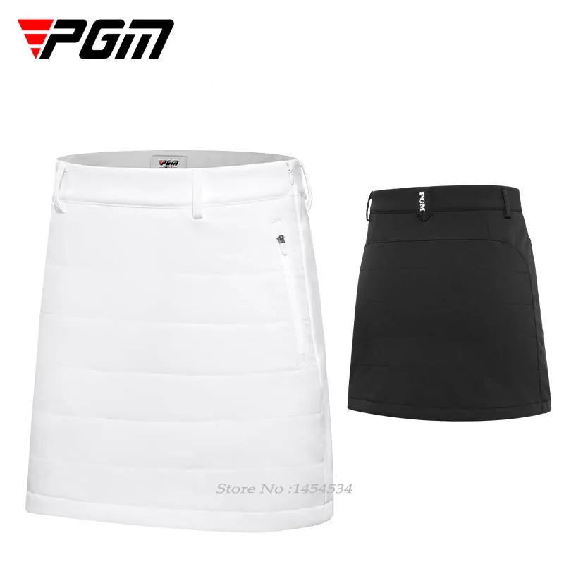 PGM Golf Sportswear Lady Short Skirt Female Skirt Thickening Plus Cotton Women Autumn Winter Clothing Pack Hip Skirt Slim XS~XL