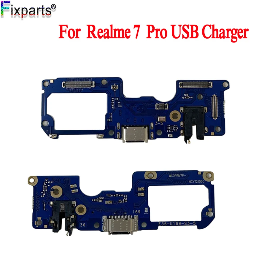

For Realme 7 Pro USB Charging Port Flex Cable For Realme 7Pro RMX2170 Charger Port Dock Plug Connect Board