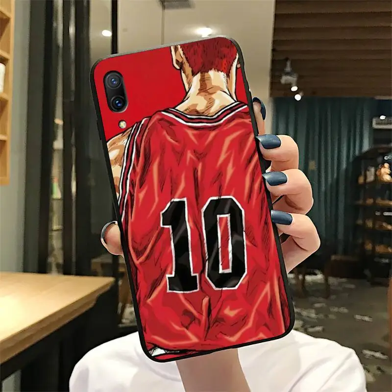 Anime Slam Dunk Shohoku Team Phone Case For Vivo Y91c Y17 Y51 Y67 Y55 Y7s Y81S Y19 V17 vivos5  Мобильные телефоны