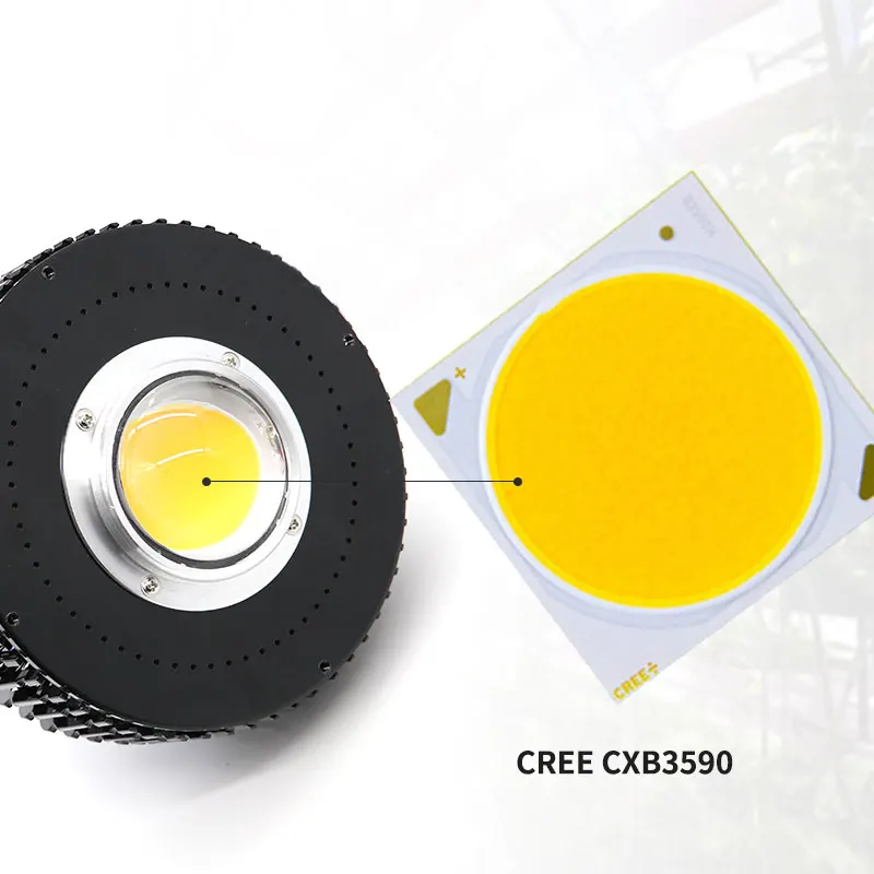 

CREE CXB3590 COB LED Grow Light Full Spectrum 100W 3000k 3500k for growTent Greenhouses Hydroponics led grow lamp