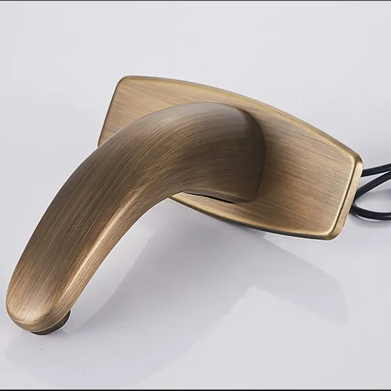 SDSN античный автоматический смеситель для ванной комнаты с датчиком раковины