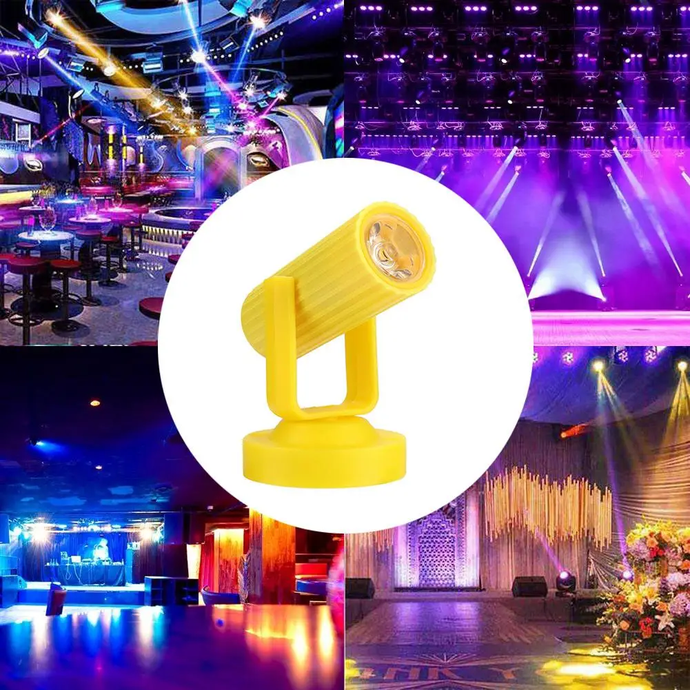 

Pinspot Beam LED Stage Lamp Moving Head Disco Club Bar KTV Spotlight (Blue)