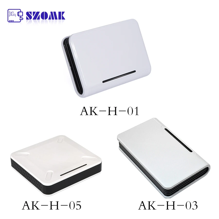 Электронный пластиковый корпус со светодиодной лентой сетевой Iot Szomk рабочий