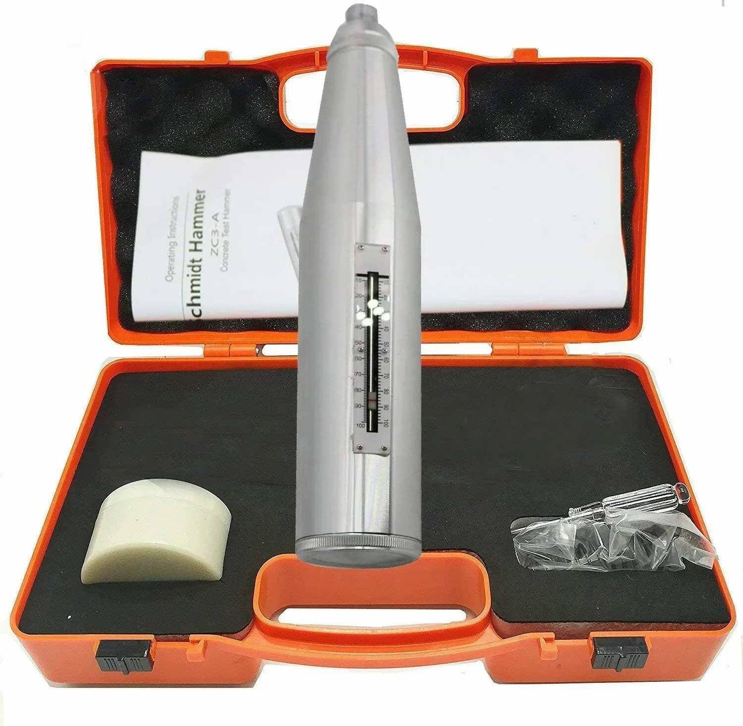 Портативный бетон Отскок Тесты Молот кузнеца с измеритель прочности на сжатие er