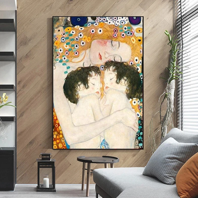 Домашний декор Gustav Klimt модульные настенные художественные принты картины для