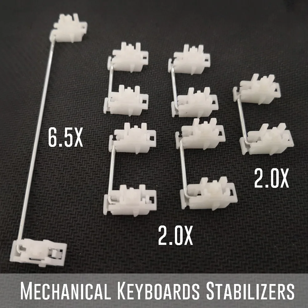 Стабилизаторы Keycap Белый Чехол Вишневый Стиль монтажная плата для MX Switch