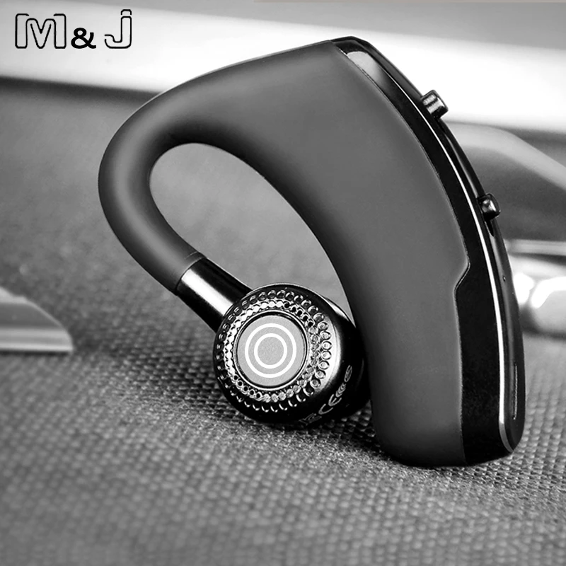 M & J V9 громкой связи бизнес bluetooth наушники с микрофоном голос Управление