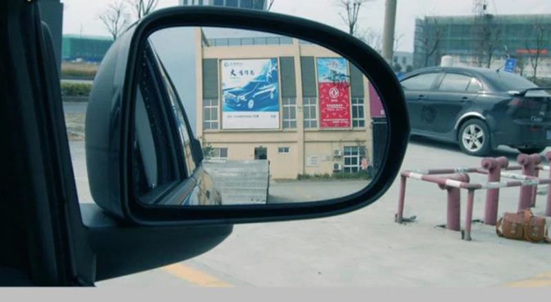 Автомобильное затемнение зеркало заднего вида Стекло боковое крыло голубое зеркало стекло с нагревателем Светодиодный индикатор для Jeep Compass