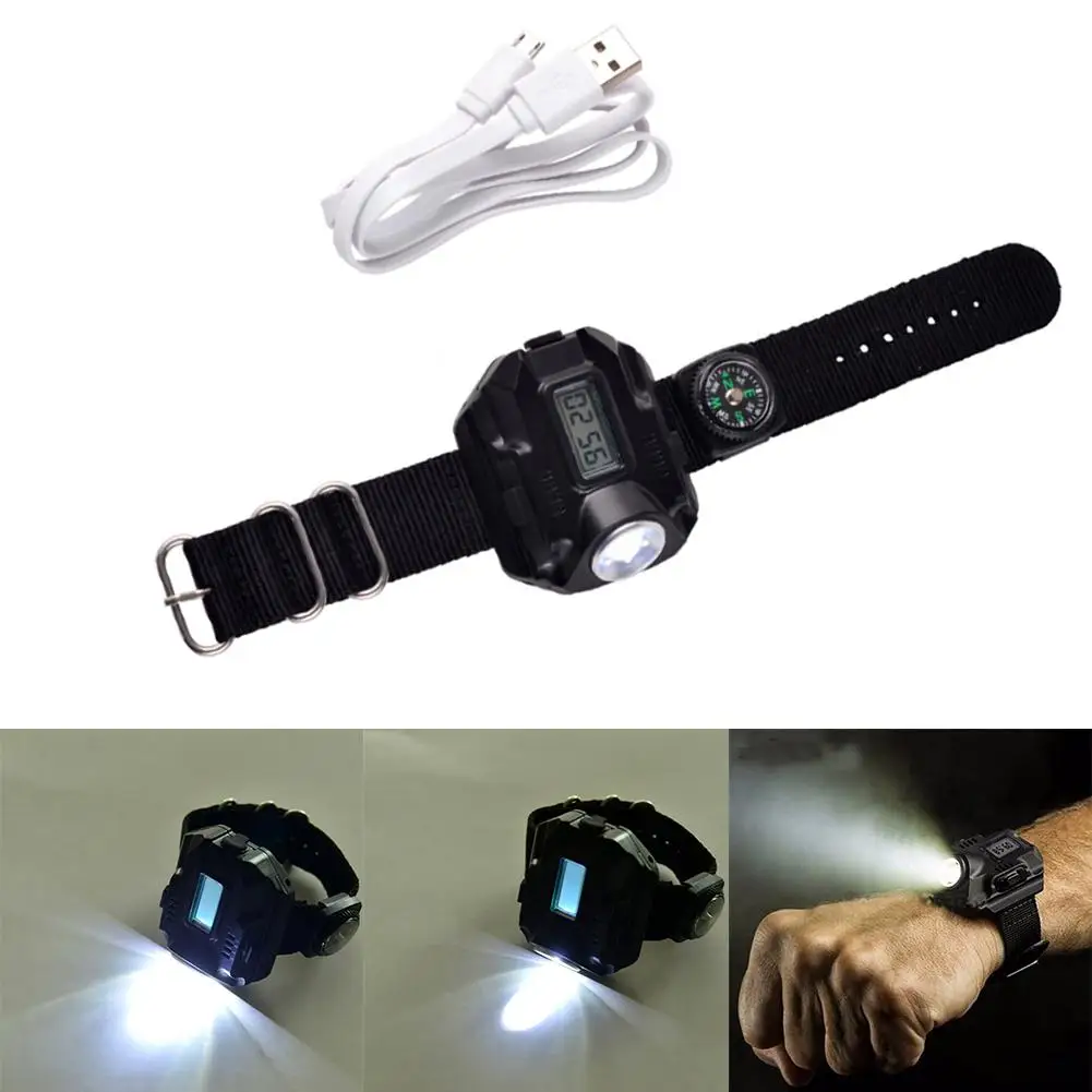 Светодиодный светильник светодиодный для часов перезаряжаемый наручный