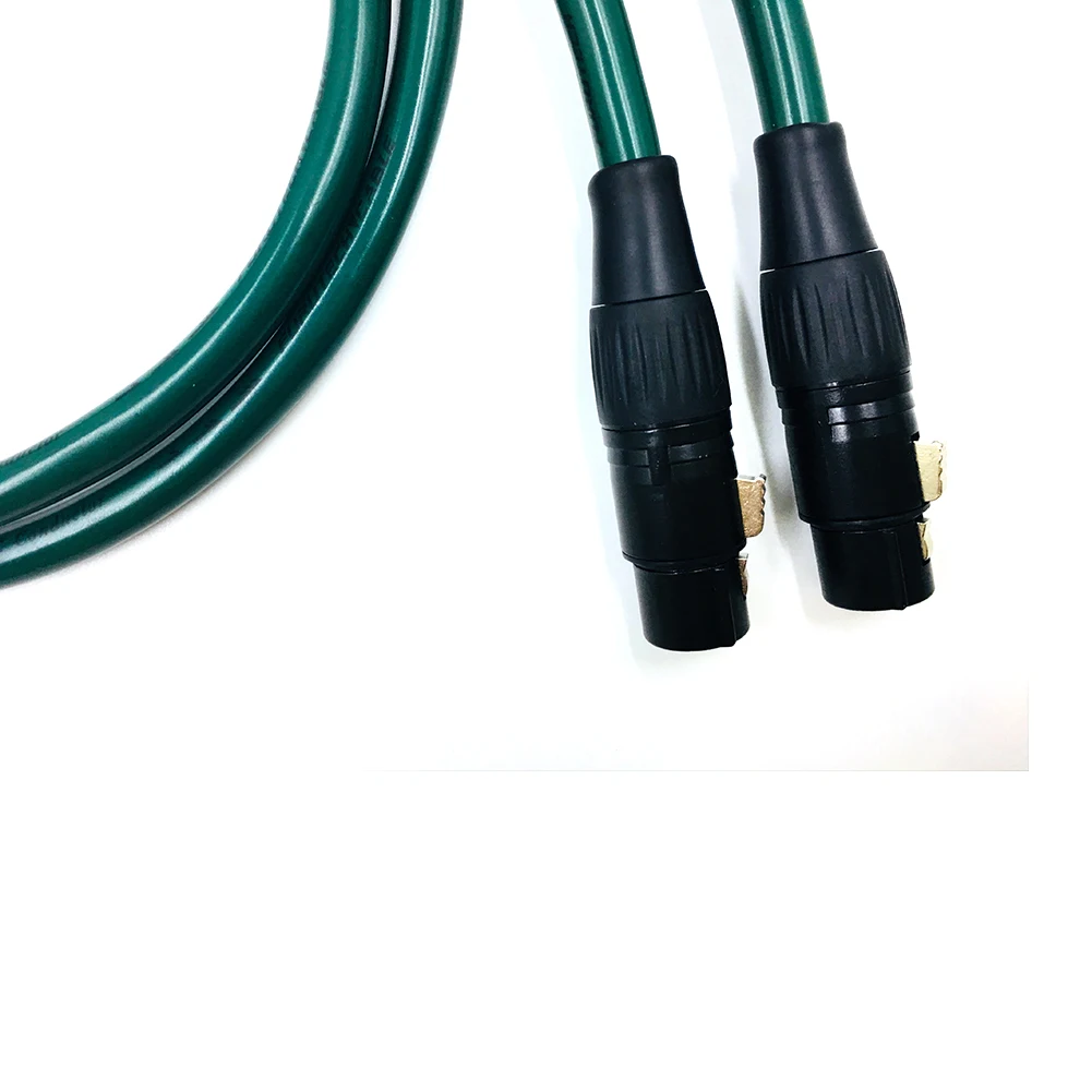 Однокристальный кабель FURUTECH OCC 2RCA штекер двойной XLR гнездо Аудио медная линия