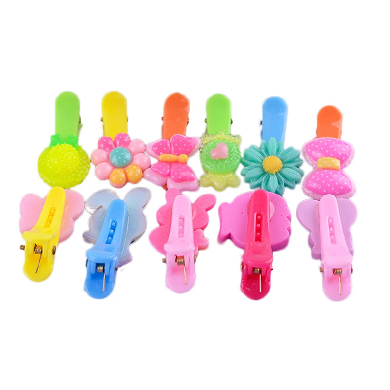 

1pcs New Girl Hairpin Children Cute BB Clip Headdress Beak Duck Ear Clip Baby Side Accessories Clip P7M1