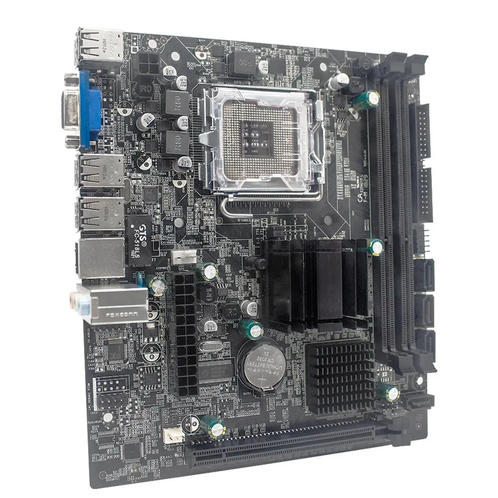 Новинка прочная материнская плата G41 с чипсетом разъем SATA2.0 LGA775 для DDR3 со