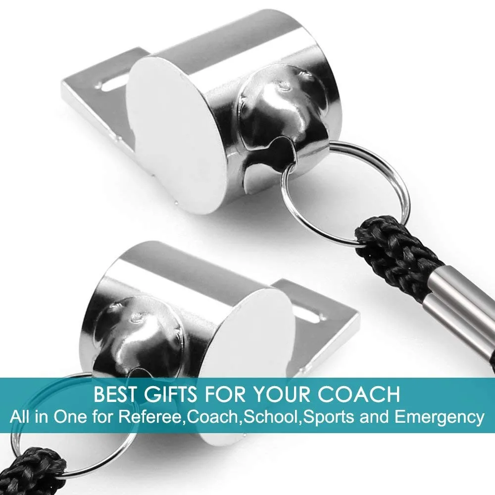 3 шт/5 шт Металл Нержавеющая сталь рефери судейский свисток выживания аварийные