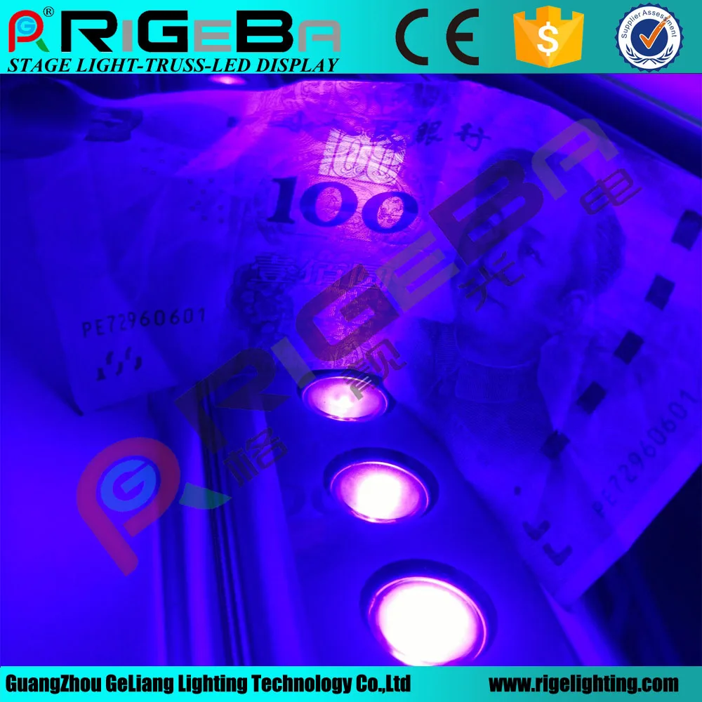 

rigeba waterproof 27x3w led UV wall washer light for club