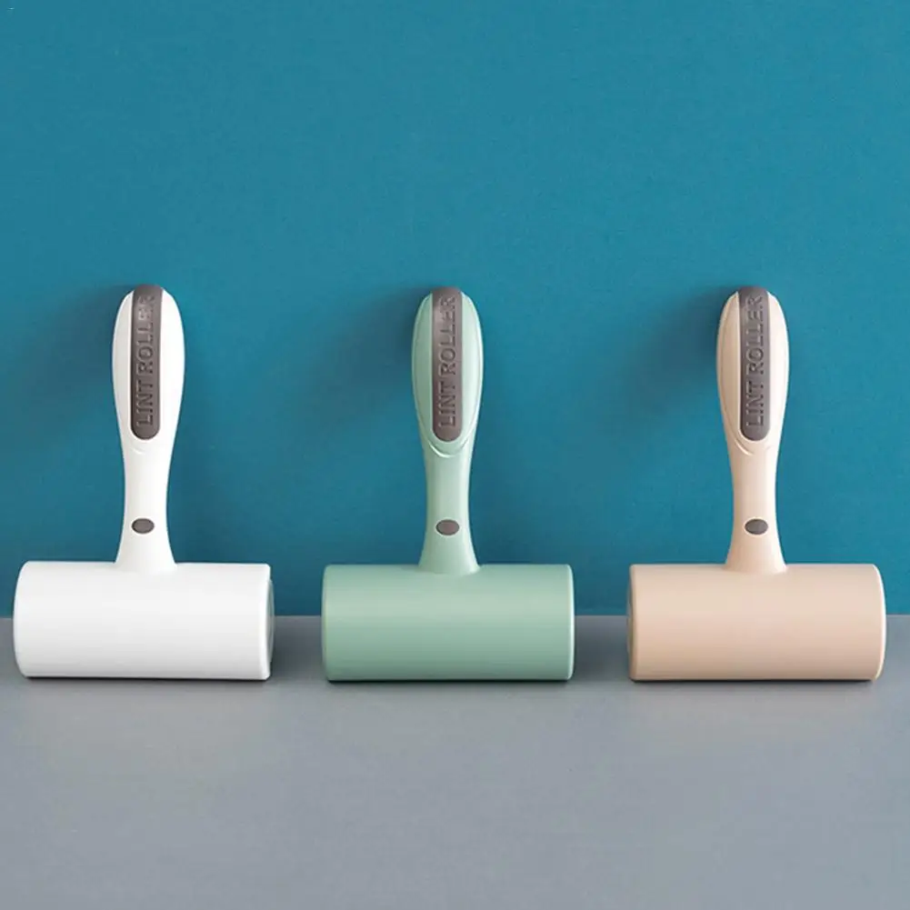 Съемная ручка Приклеивание ворсинок ролик для удаления пыли липкая одежда