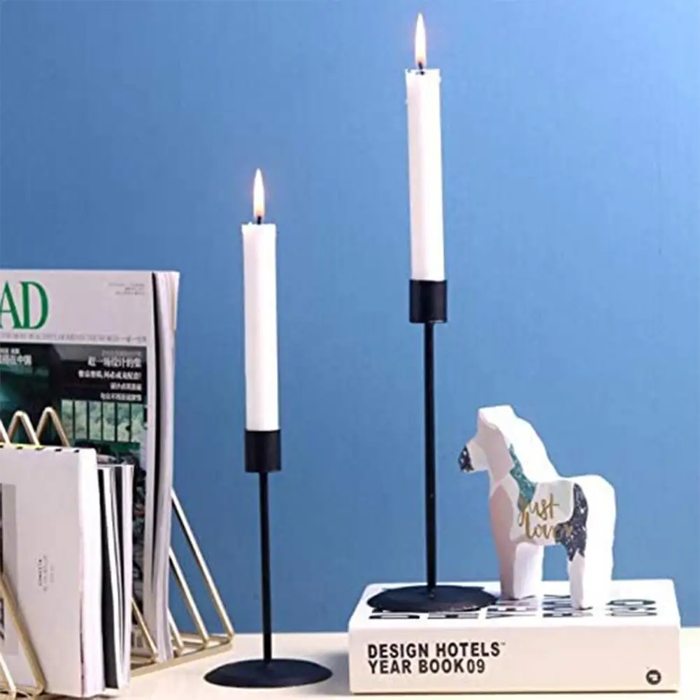 Металлические подсвечники роскошный подсвечник Модный свадебный Изысканный