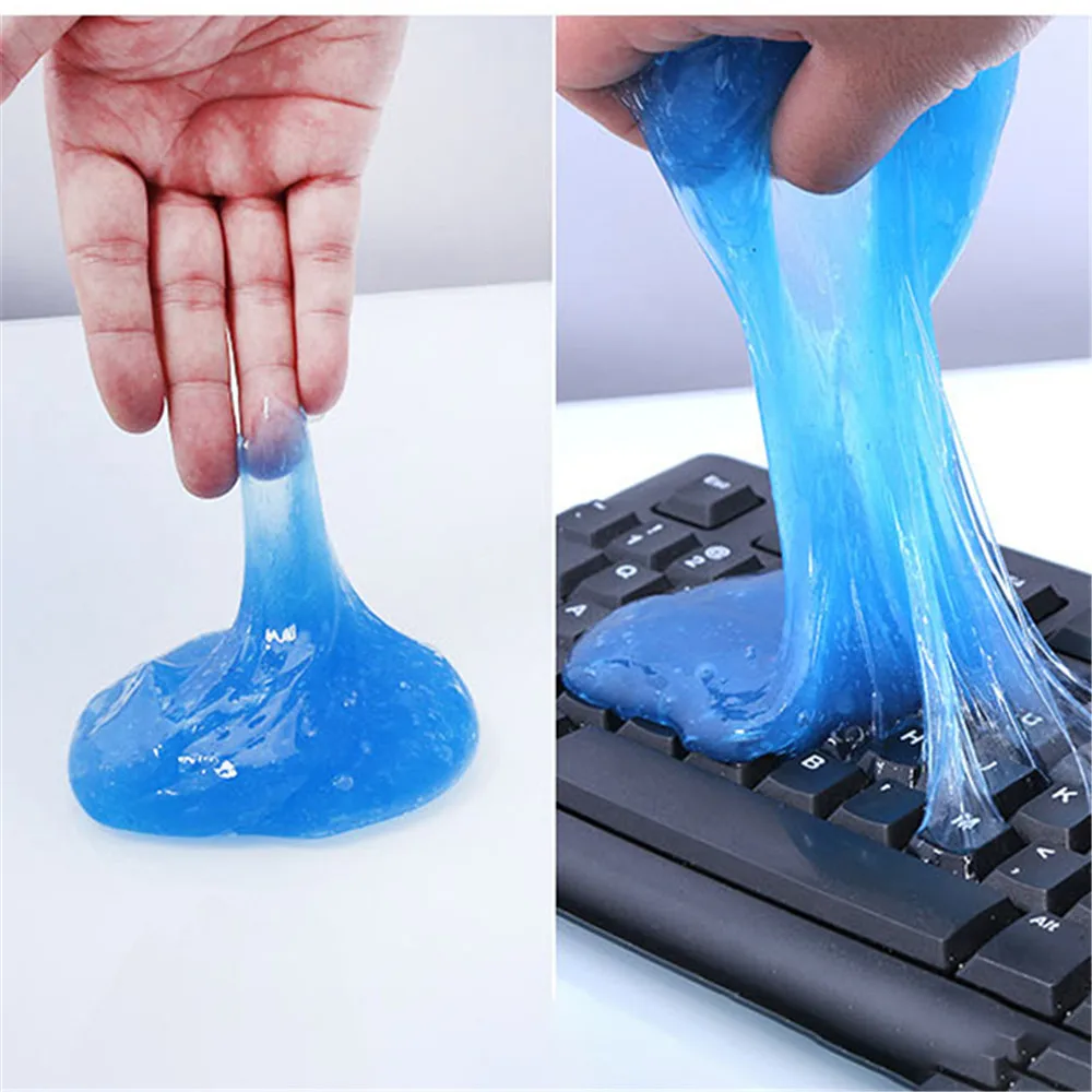 

3pcs/lot Auto Cleaning Gel Cleaner Magic Dust Powder Remover Glue Home Computer Keyboard Car Cup Holder Air Vent Cleaning Tool