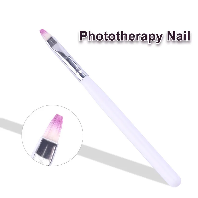 nail brush Гель для наращивания ногтей, 3 цвета, УФ-гель для наращивания, акриловый полигель для наращивания ногтей, Гель-лак для ногтей, художественный лак - Цвет: nail brush