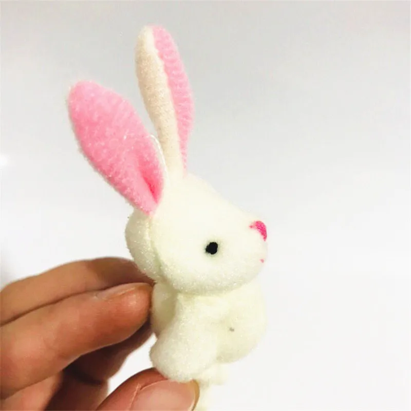 100 шт./лот 6 см мини подвеска плюшевый шарнир кролика | Игрушки и хобби