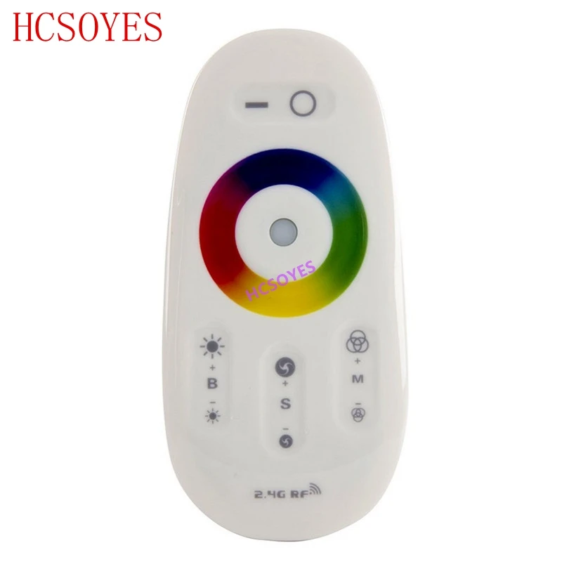 Светодиодный контроллер RGBW/RGB 12 В 24 постоянного тока сенсорный экран 2 4G DC12 24V 18A