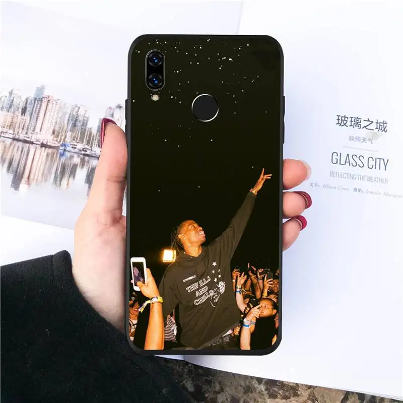 

travis scott astroworld Phone Case For Huawei Honor view 7a5.45inch 7c5.7inch 8x 8a 8c 9 9x 10 20 10i 20i lite pro