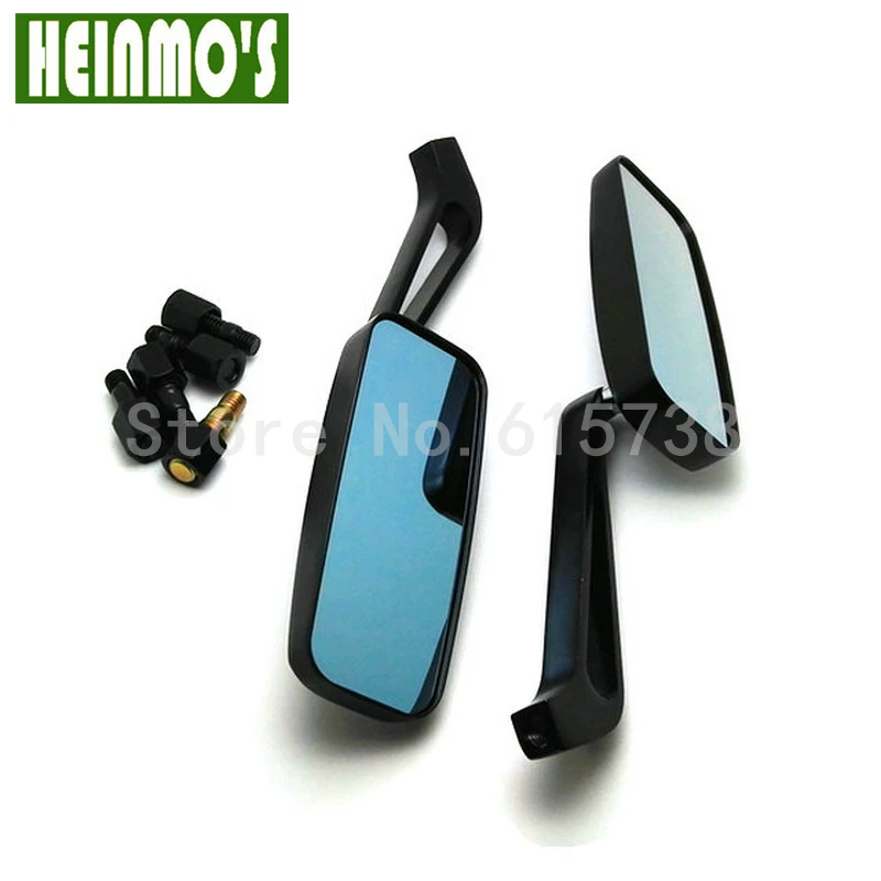 Зеркало заднего вида Moto rcycle 1 пара 8/10 мм синее|motorcycle rear view|mirror motomotorcycle view mirror |