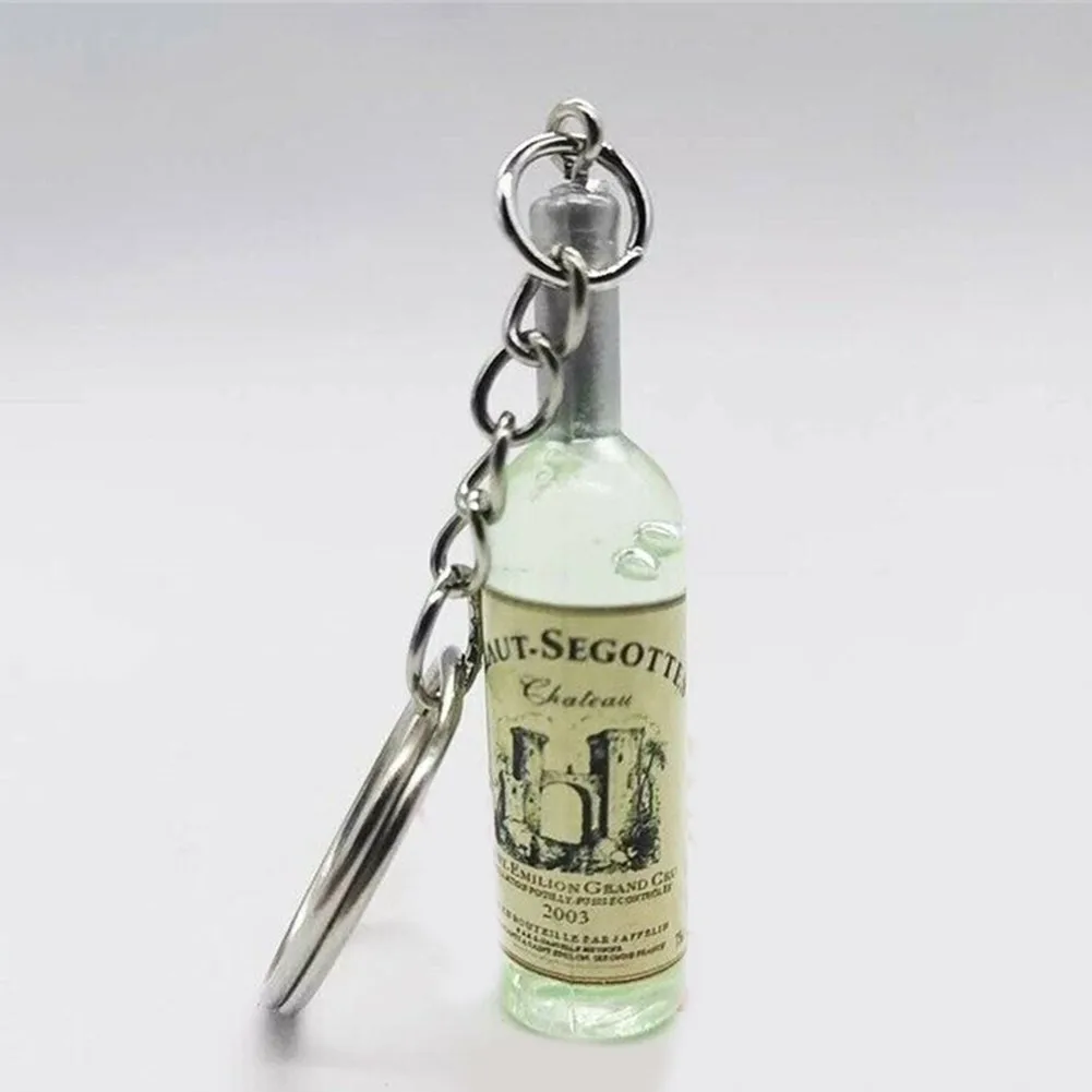 Брелок для ключей милый популярный брелок в виде бутылки из оксида азота пива