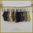 Носки женские SP  CITY, однотонные, хлопковые, теплые, полосатые