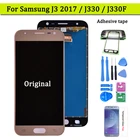 ЖК-дисплей J330 для Samsung Galaxy J3 2017, J330, J330FDS, J330GDS, ЖК-дисплей, сенсорный экран, дигитайзер в сборе, J3 2017, две sim-карты