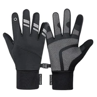 winter cycling gloves men women waterproof windproof touch screen bike warm gloves cold weather running sports hiking ski mitten