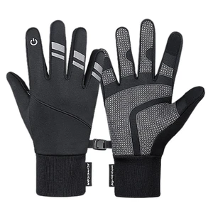 Winter Cycling Gloves Men Women Waterproof Windproof Touch Screen Bike Warm Gloves Cold Weather Running Sports Hiking Ski Mitten