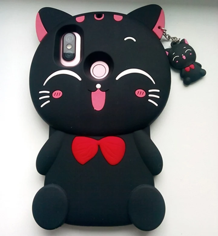 Lucky Cat Для Xiaomi Redmi S2 Fundas Единорог Лошадь кошка Ститч Мягкий силиконовый чехол-накладка RedmiS2 S 2 глобальная версия 5,9" чехол для телефона - Цвет: Lucky Cat
