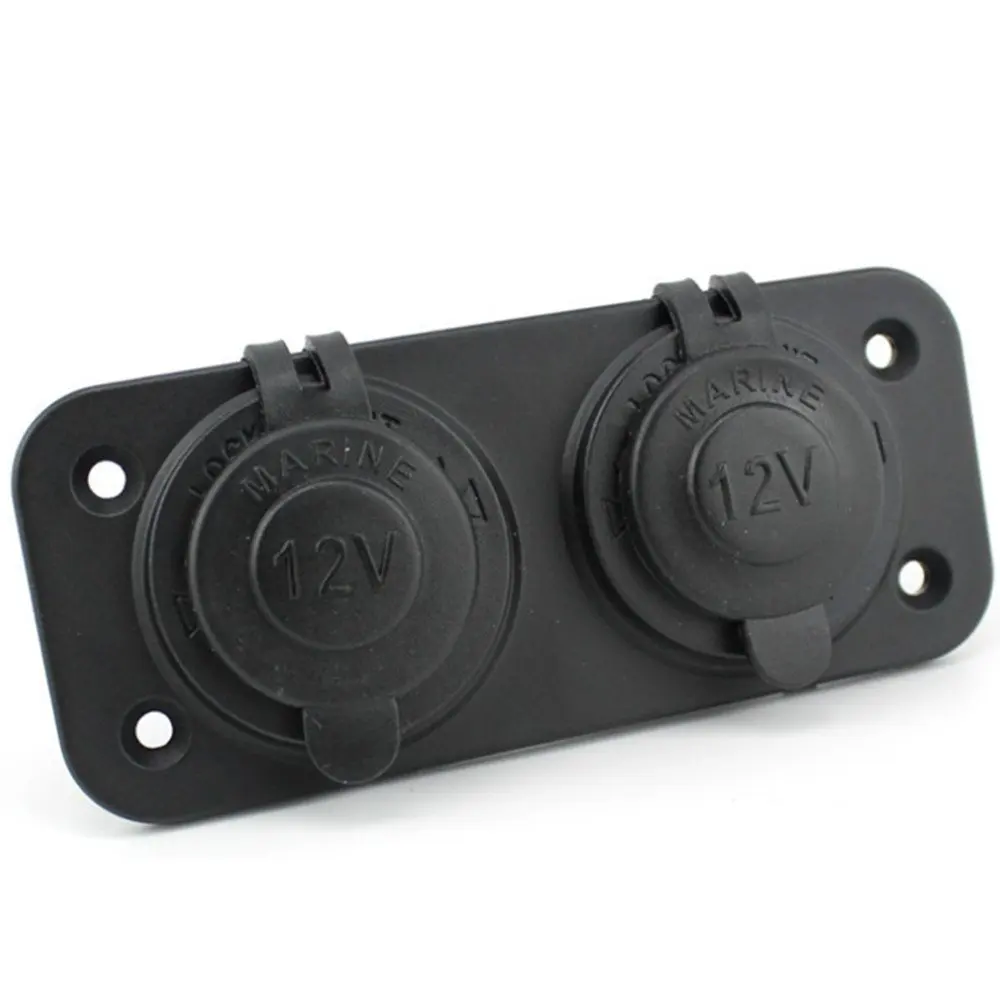 

Двойной USB 12V авто мотоцикл Лодка Зажигалка Розетка