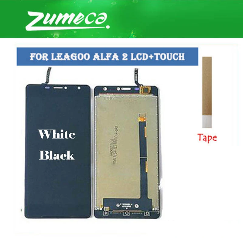 ЖК-дисплей 5 0 дюйма для Leagoo Alfa2 Alfa 2 + сенсорный экран дигитайзер запасная часть