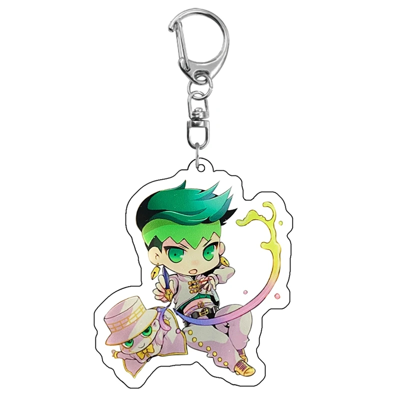 

Аниме Джоджо невероятные приключения брелок акриловая фигурка Kujo Jotaro Yoshikage Цезарь кулон брелок Коллекция подарок