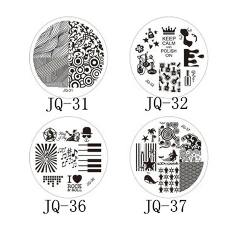 1 шт. трафареты для стемпинга с изображением ангела пальца 20 различных дизайнов