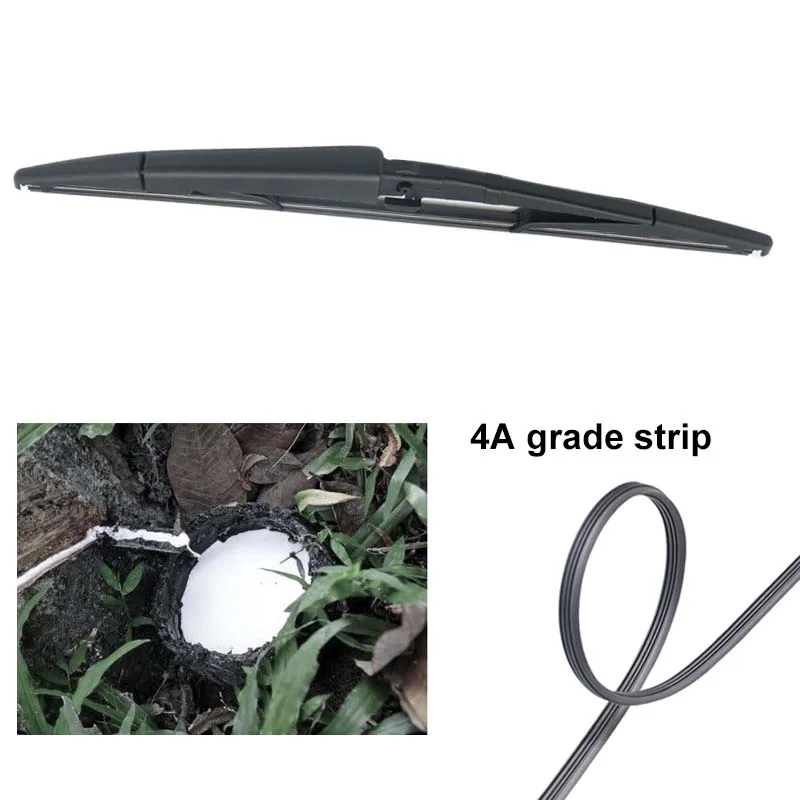 Задняя щетка стеклоочистителя APPDEE и рычаг для JEEP Commander 2006 2007 2008 2009 2010 резиновые