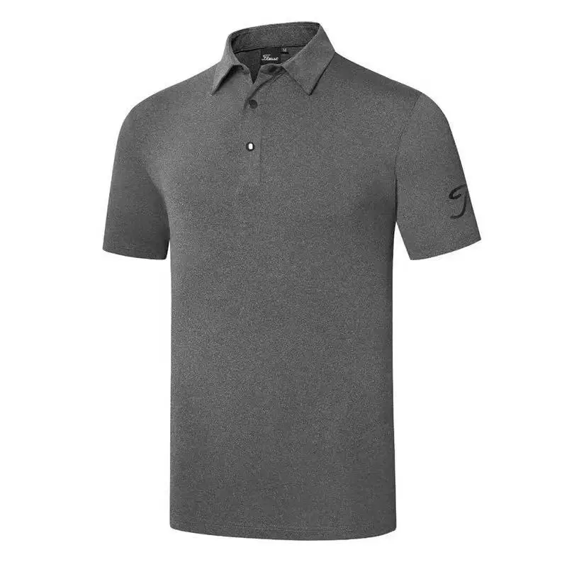 

2021 new golf quick-drying short-sleeved T-shirt men's outdoor sports and leisure tops
