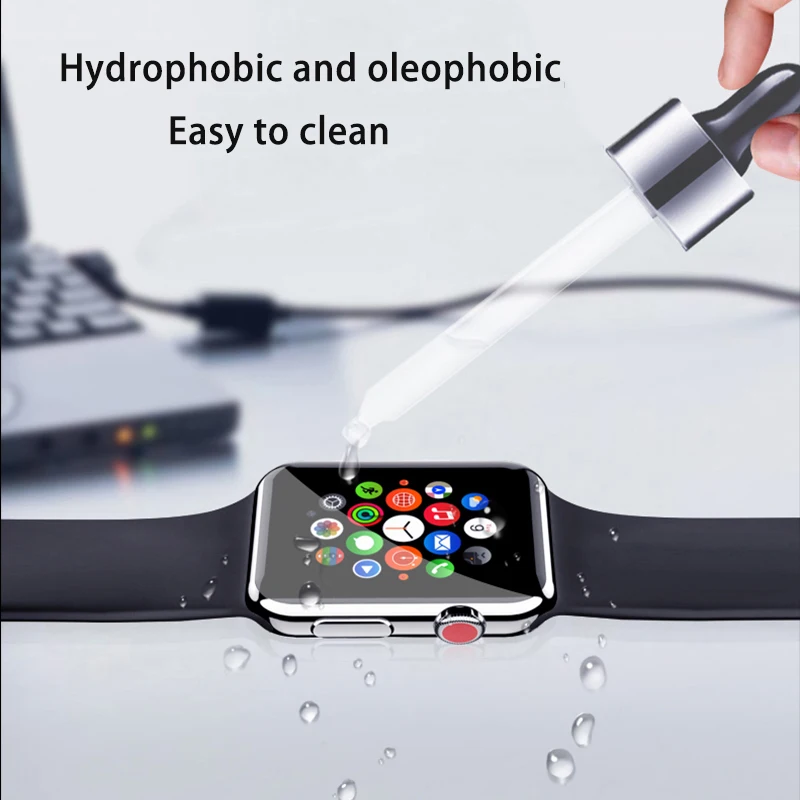 Защитная пленка для Apple Watch 4, 3, 2, 1, полосы 42 мм, 38 мм, защита экрана 40 мм, 44 мм, для i Watch 4, серия фильмов 1/2/3/4