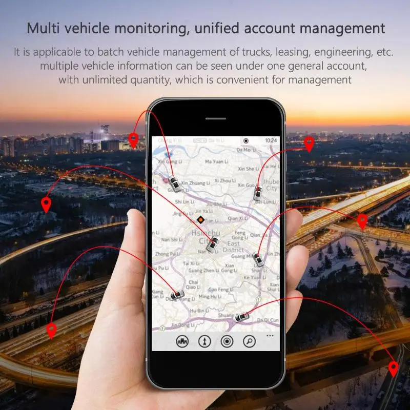 G500M OBD II gps трекер Автомобильный GSM 16 Pin OBD2 устройство слежения + Beidou локатор с