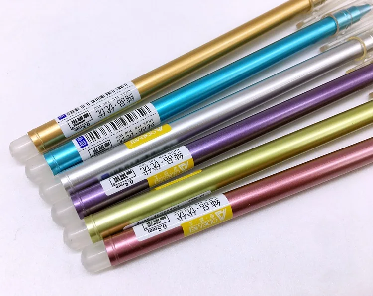 1 шт./продажа металлический блеск цвет красный синий и черный волшебное письмо