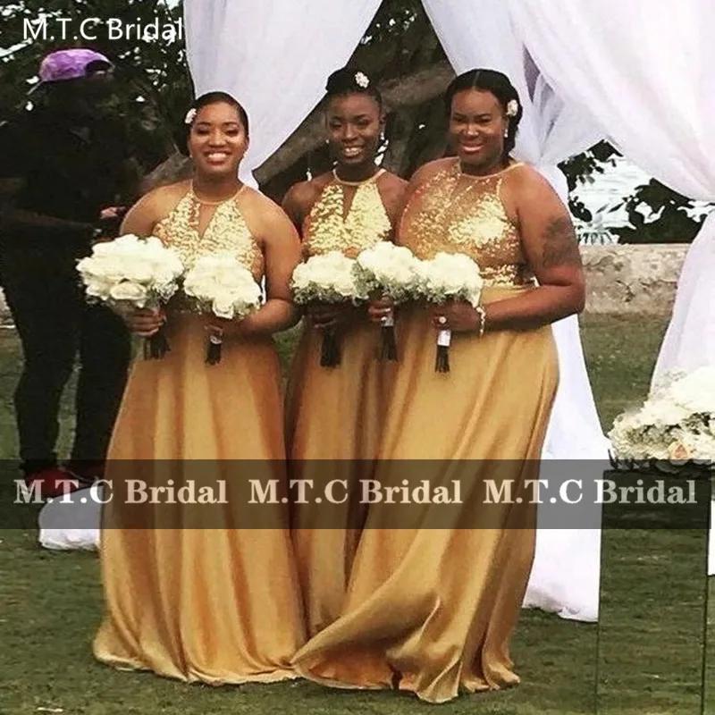 

Темно-Шампанское длинное блестящее платье с открытой спиной