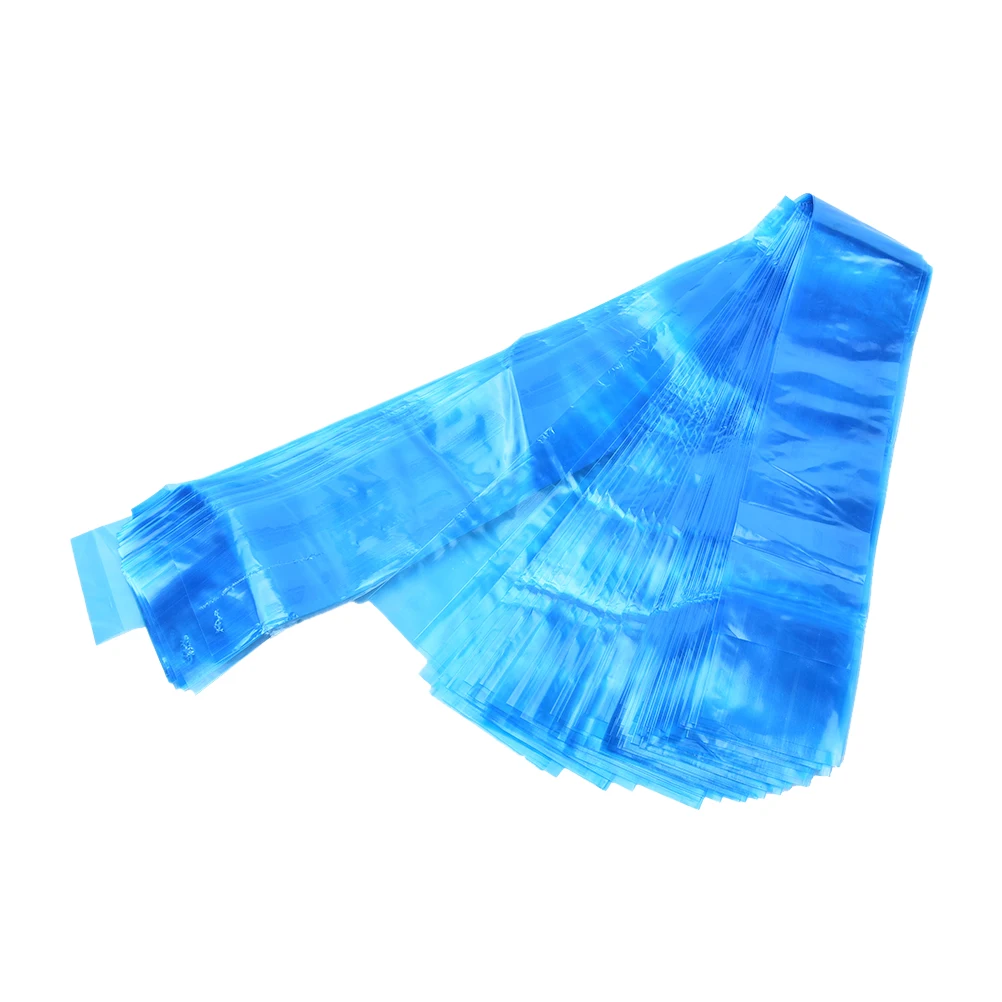 

100Pcs Disposable Blue Tattoo Clip Cord Sleeves Bags Covers Bags For Tattoo Machine Tattoo Accessory Permanent Makeup