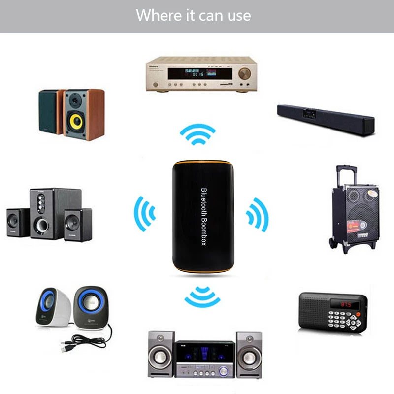 Беспроводной bluetooth аудиоресивер Hi Fi высокоточная гарнитура автомобильный